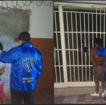 Destrozaron un auto para saquearlo pero la policía de Jujuy logró detenerlos