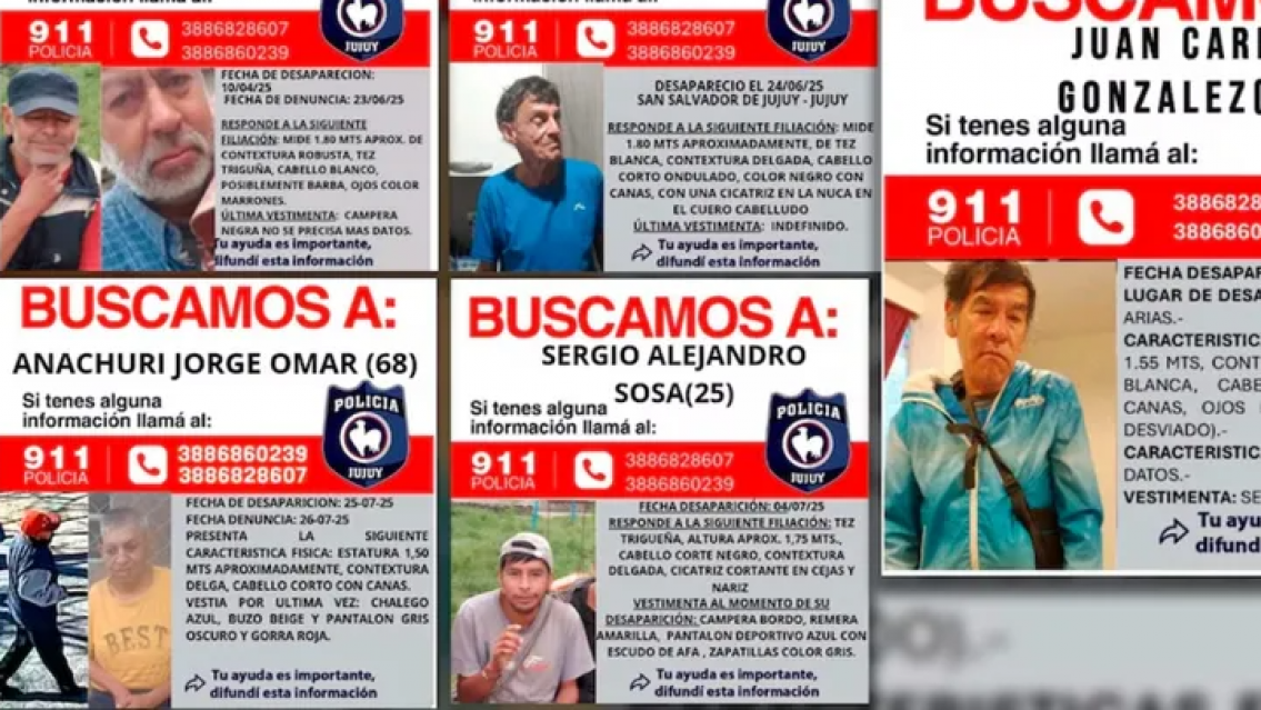 Crimen en Jujuy: personas en situación de calle marcharán para exigir justicia por los desaparecidos