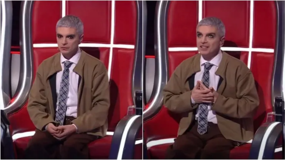 Fuerte frase de Ale Sergi en La Voz, se hart� de las malas presentaciones
