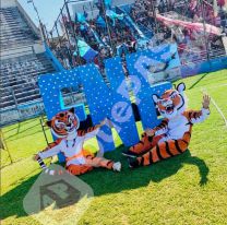 Las mascotas de los colegios se robaron todas las miradas en el Finde Estudiantil