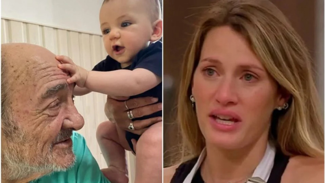 Conmovedor mensaje de Mica Viciconte por la muerte de su suegro, el papá de Cubero