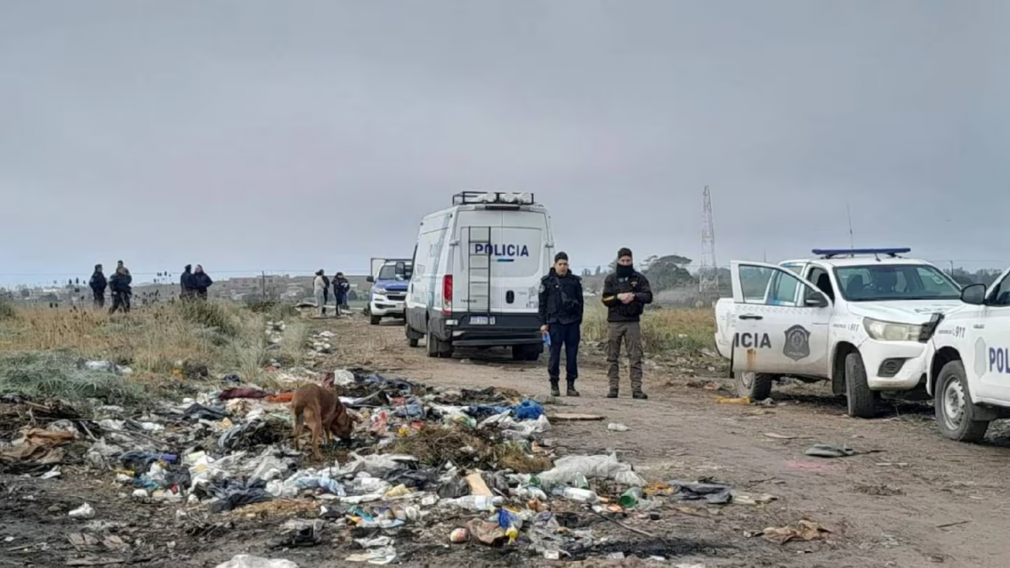 Encontraron restos calcinados de un hombre en un basural