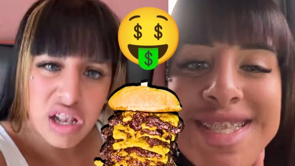"Se comió 8": La Coqueta pide millones a una hamburguesería norteña por publicidad