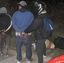 Atraparon a dos peligrosos delincuentes en Bajo la Viña