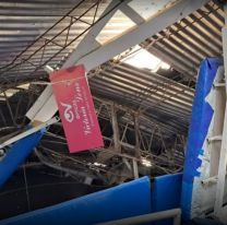 Se derrumbó el techo de un conocido club: suspendieron todas las actividades