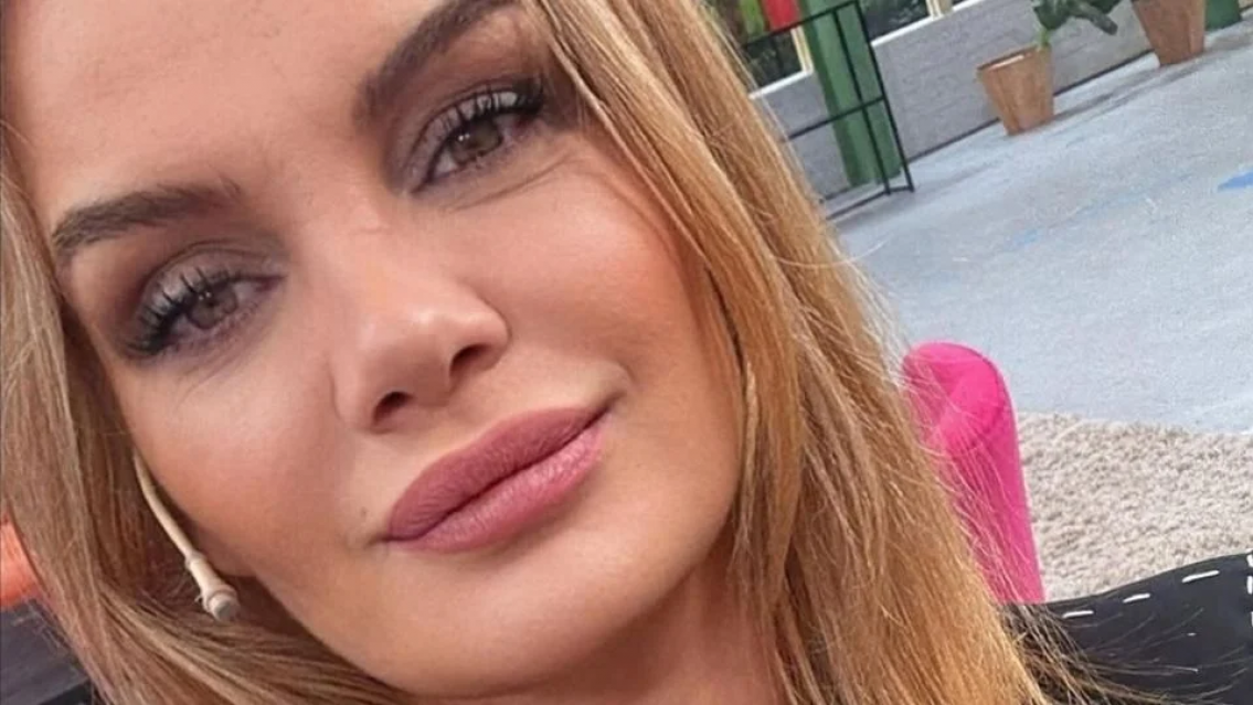 La deformaci�n en la cara que sufri� Eliana Guercio