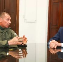 Reuni&oacute;n de Sadir con Gendarmer&iacute;a para fortificar controles en la frontera