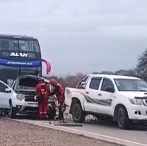 Brutal choque en la ruta 34 a la altura de Perico: Hay al menos 3 heridos