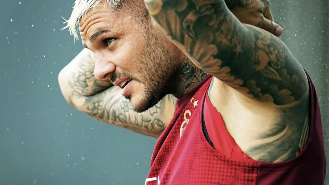 Mauro Icardi subió una foto y varios hicieron "zoom" para ver qué onda