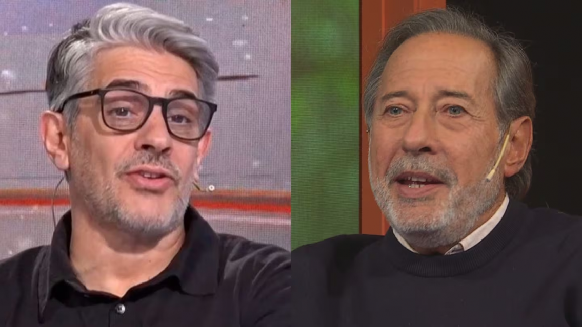 �A qui�n banc�s? Se cruzaron feo Pablo Echarri y Guillermo Francella