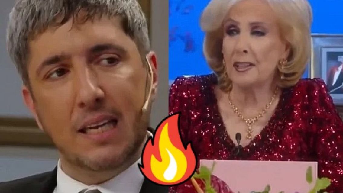 Jey Mammon le par� el carro a Mirtha Legrand en un momento tenso: "Sos un..."