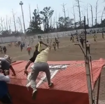 Violencia en una cancha: un partido en Jujuy terminó en una batalla campal