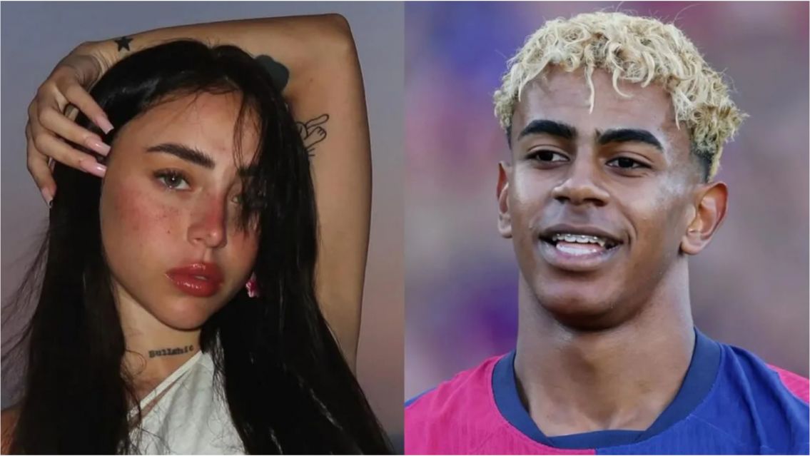 �Entrando a un hotel? As� sorprendieron a Lamine Yamal y Nicki Nicole