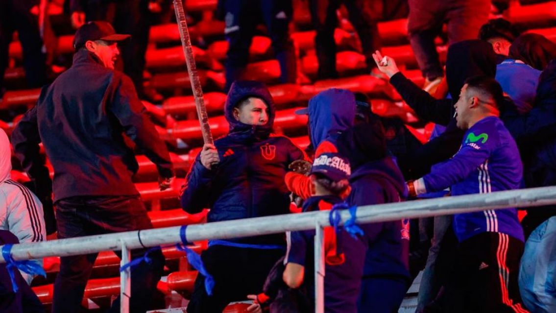 Paso a paso: as� fueron los graves incidentes en Independiente vs. U. de Chile