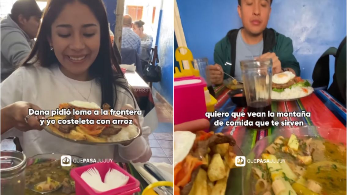 Montañas de comida casera a precio accesible en la Vieja Terminal