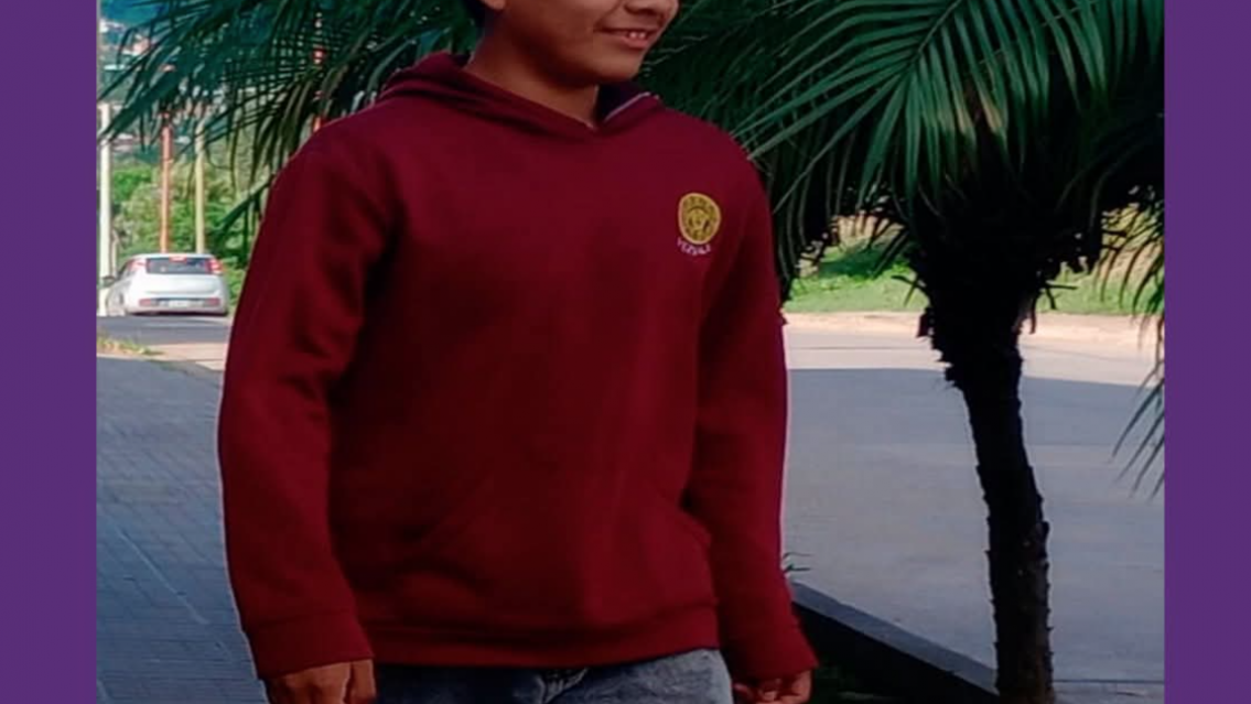 Buscan a Santiago Emanuel Lacci, adolescente desaparecido en San Salvador de Jujuy