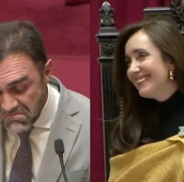 Ezequiel Atauche no pudo leer un número en el Senado y fue el hazmerreír hasta de Villarruel