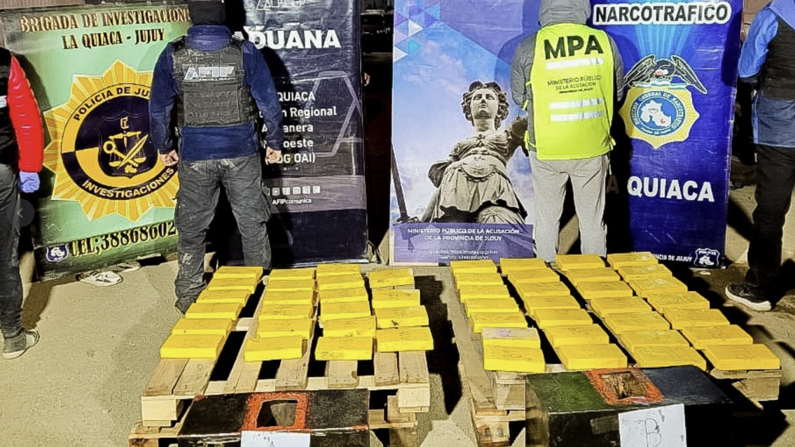 "Es importante denunciar": 52 kilos de coca�na descubiertos en La Quiaca