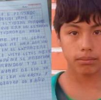 "Soy un estorbo": la carta que dejó un changuito norteño al abandonar su casa