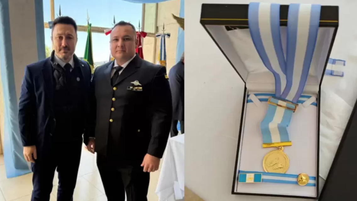 Héroe jujeño hizo historia en una misión en la Antártida: recibió la Medalla Malvinas