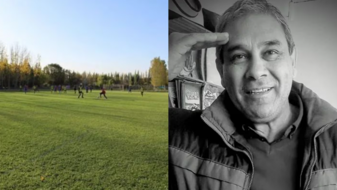 Se descompuso un hombre durante un partido de fútbol y murió: tenía 58 años