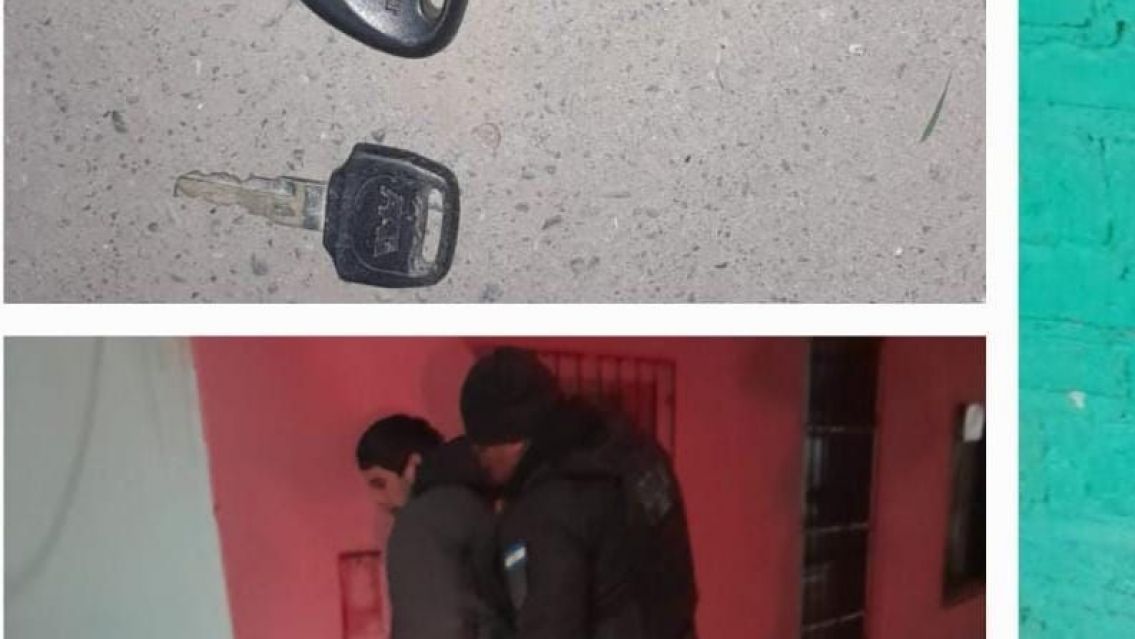 Sorprendieron a un joven cuando intentaba forzar autos en el Cristo Rey