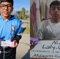 Que Pasa Jujuy le cumplió el sueño al nene fanático de Los Kjarkas