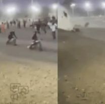 Carrera de motos fatal: piloto murió tras un choque en cadena