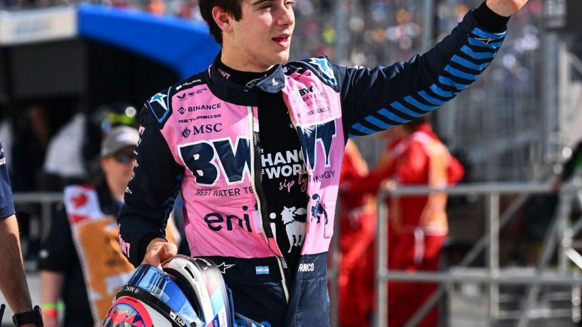 Se terminaron las vacaciones: vuelve a correr Franco Colapinto en Fórmula 1º