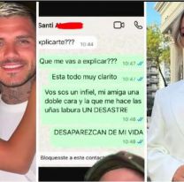 Descubrió que su novio le metía los cuernos gracias a Wanda e Icardi