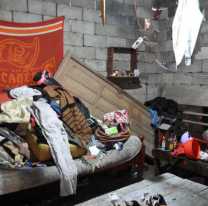 Los cuchillos de Jurado: relucientes en medio del caos de su vivienda