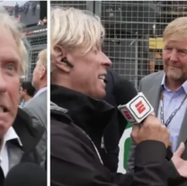 El incómodo momento de un periodista argentino con la reina Máxima y el rey Guillermo en la Fórmula 1