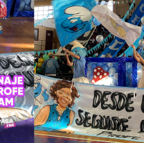 "Desde el cielo": estudiantes homenajearon a su profe que partió