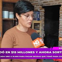 Norteña se endeudó para construir su casa y ahora la sortea por no poder pagarla