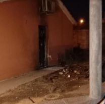 Sentían ruidos extraños en el patio de su casa y cuando salieron quedaron en shock