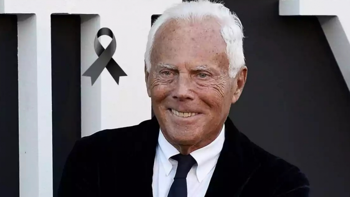 De qué murió Giorgio Armani: tenía 91 años