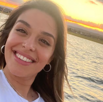 Euge Quevedo en su mejor momento: canta el himno en el último partido de Leo Messi