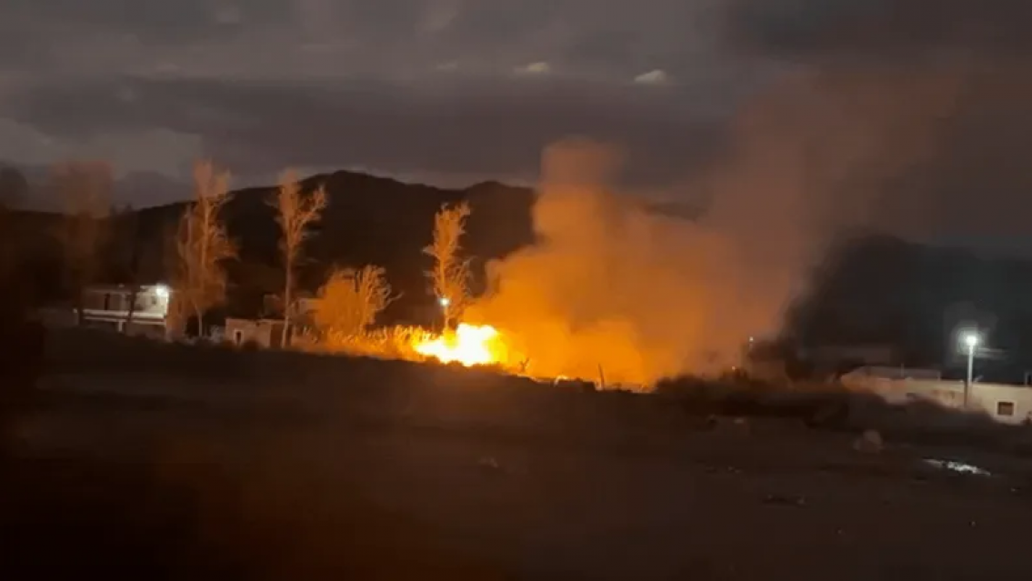 No colaboran: el incendio en Humahuaca fue generado por la mano del hombre