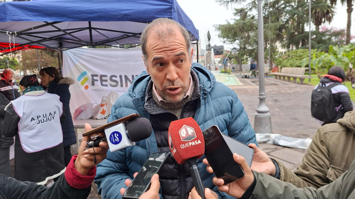 Manifestaci�n de APUAP frente a Casa de Gobierno: qu� piden