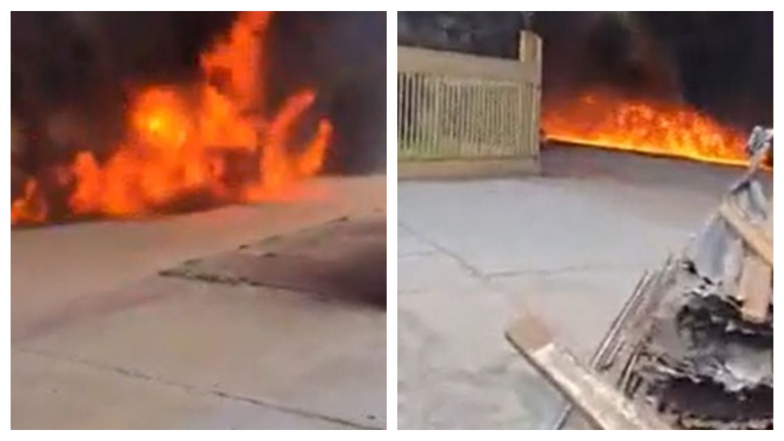 Explotó una locomotora: tres trabajadores fueron internados de urgencia