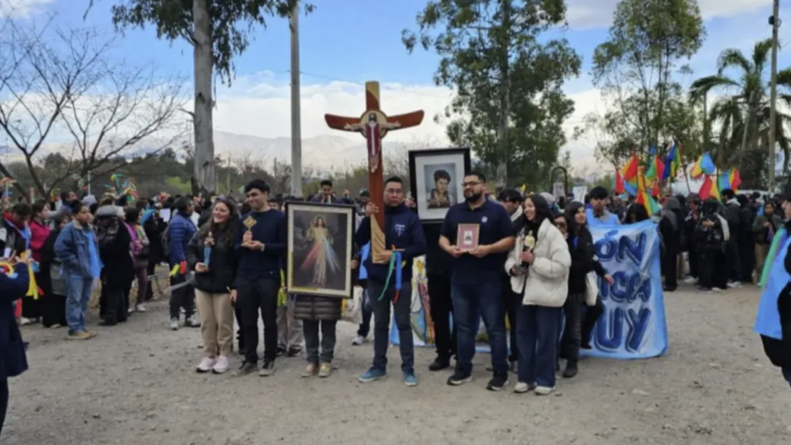 URGENTE: por peregrinación piden circular con precaución por la Ruta Provincial 1