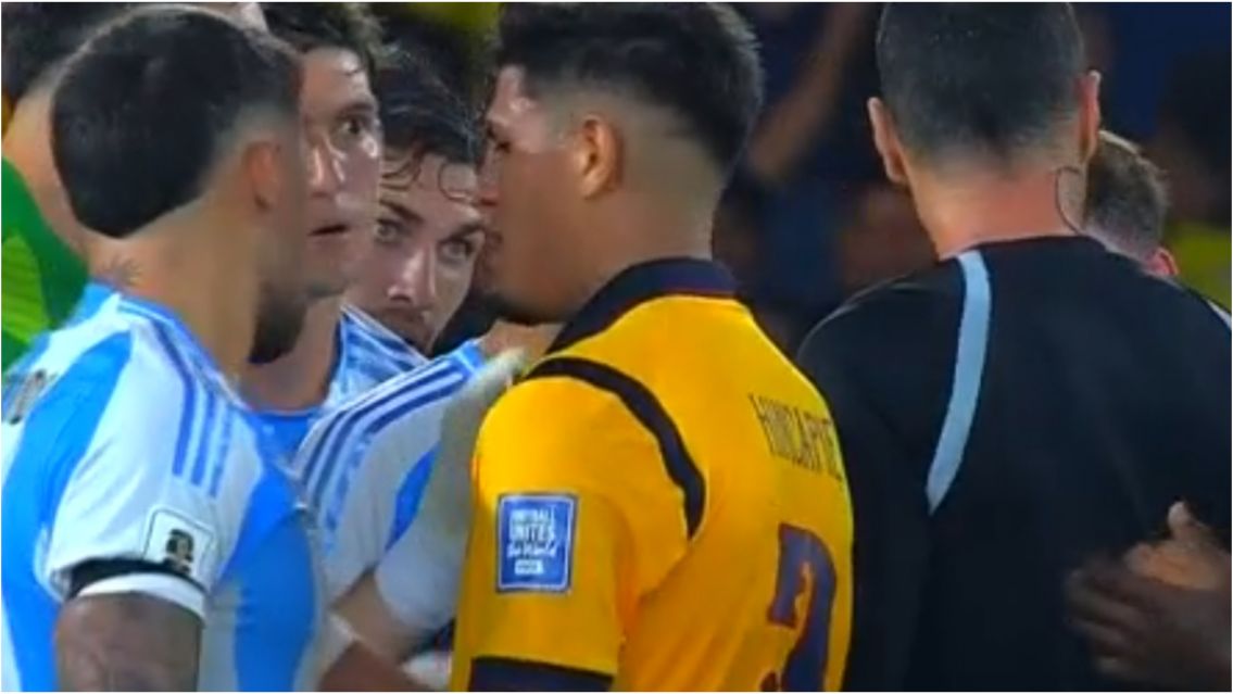 Argentina cayó ante Ecuador pero cerró las Eliminatorias como líder