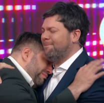 Llanto desconsolado de Guido Kaczka con un participante de su programa