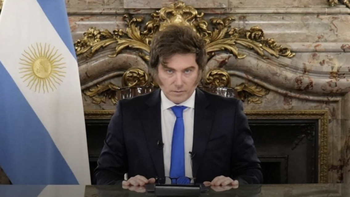 El pr�ximo lunes el presidente Javier Milei habla en Cadena Nacional