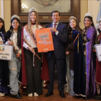 El Gobernador Sadir recibió a las candidatas de San Pedro en la FNE25