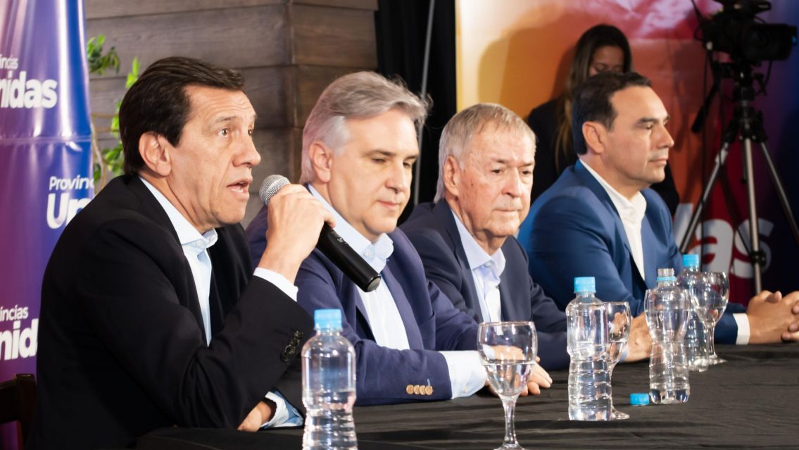 Carlos Sadir: "Por nuestra gente, los gobernadores tenemos que ser escuchados"