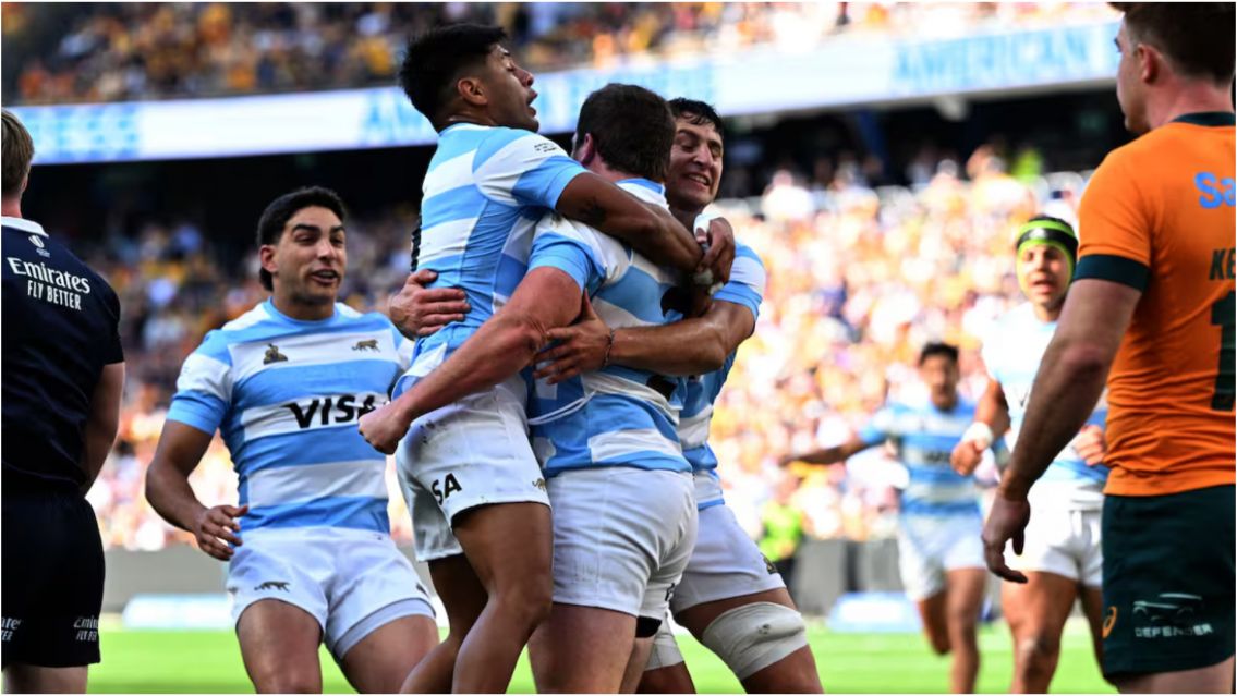 Partidazo de Los Pumas: ajustada victoria ante Australia