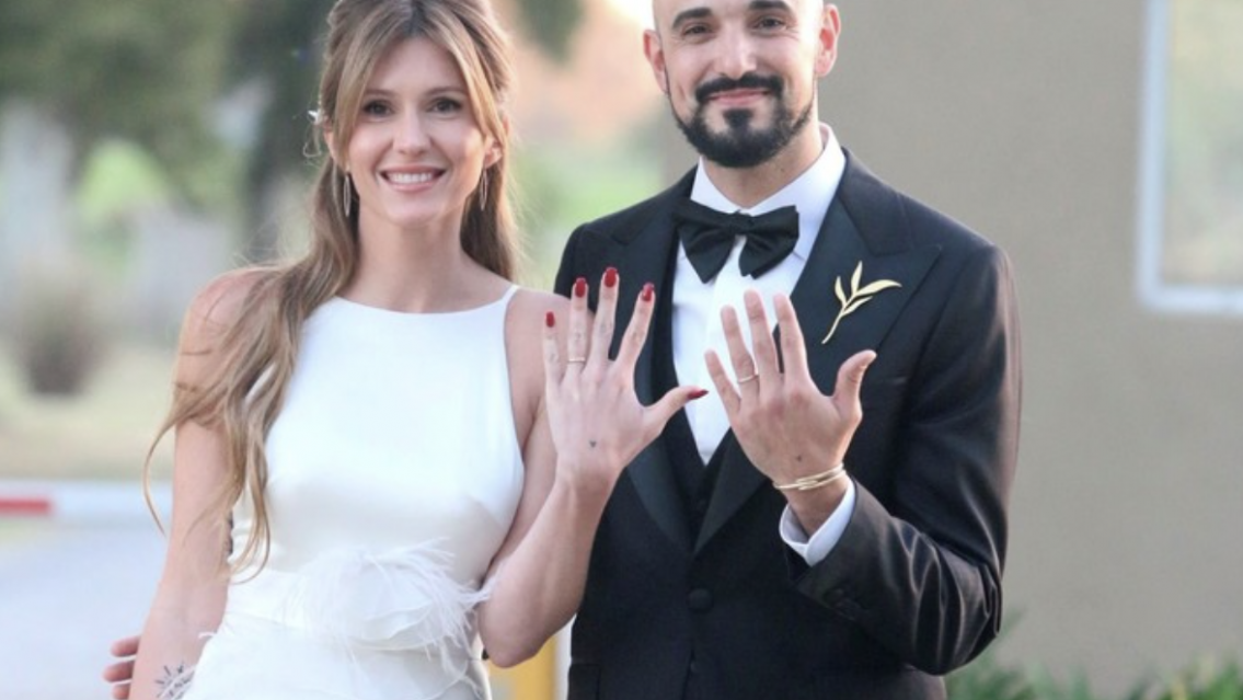 Firme decisi�n de Abel Pintos y su esposa Mora Calabrese