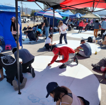 El buen tiempo acompañará a los chicos en las pintadas de la Ciudad Cultural