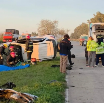 Preparador físico murió en la ruta tras un terrible accidente: hay varios heridos